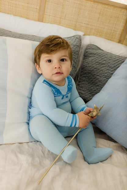 Sailor Sky Blue Footie