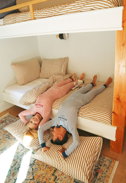 Bonne Nuit Pink Stripe Pajamas