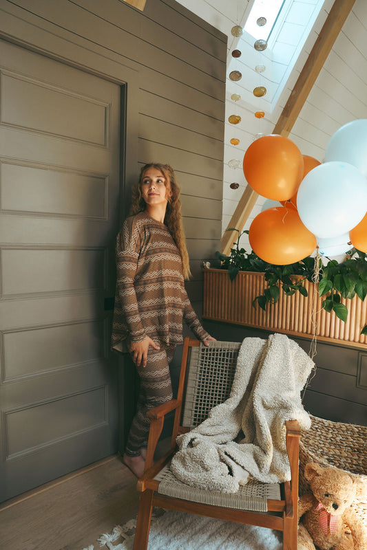 Fair Isle Teens Pajamas