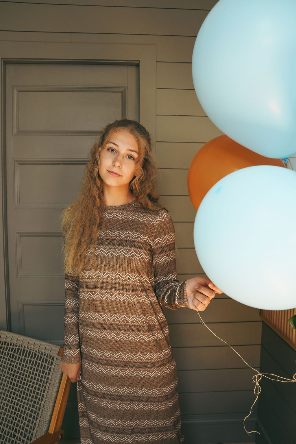 Fair Isle Nightgown Long