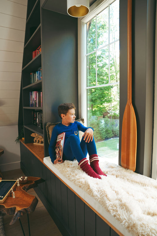Horseshoe Navy Pajamas