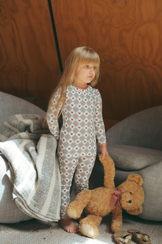 Argyle Rose PJ