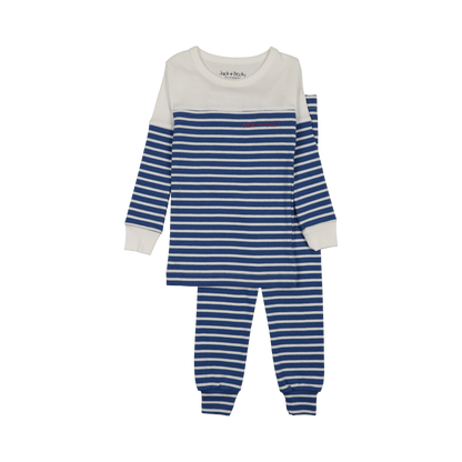 Make Waves Blue Stripes PJ