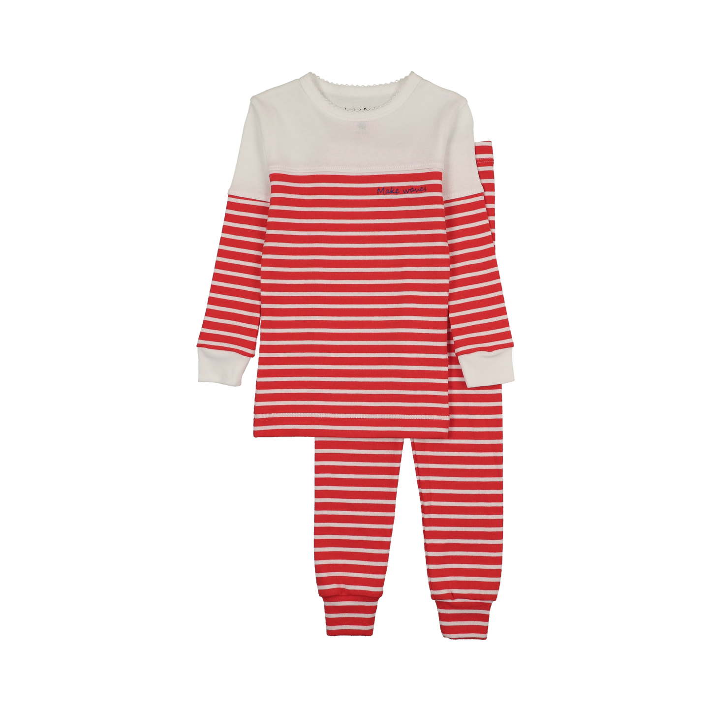 Make Waves Red Stripes PJ