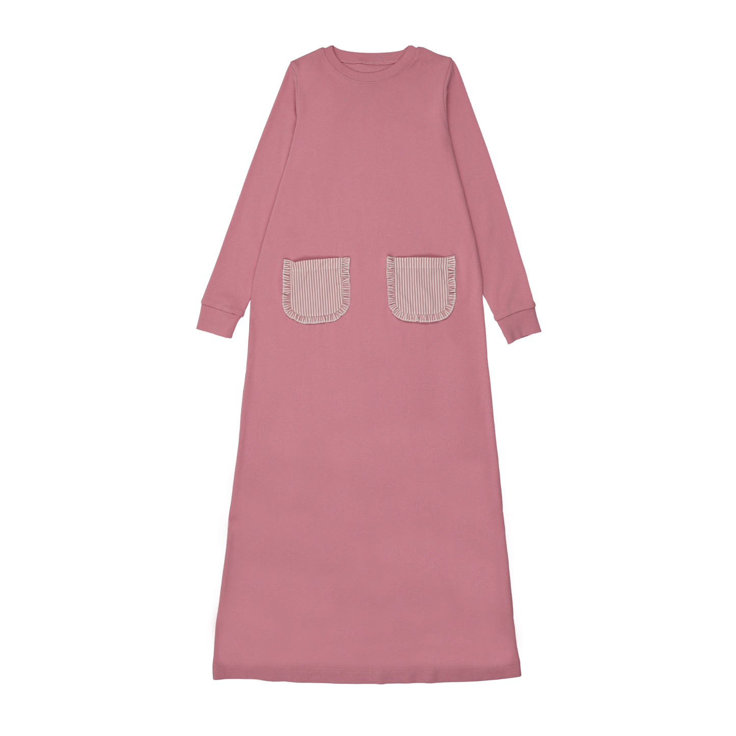 Pockets Dusty Rose Nightgown Long
