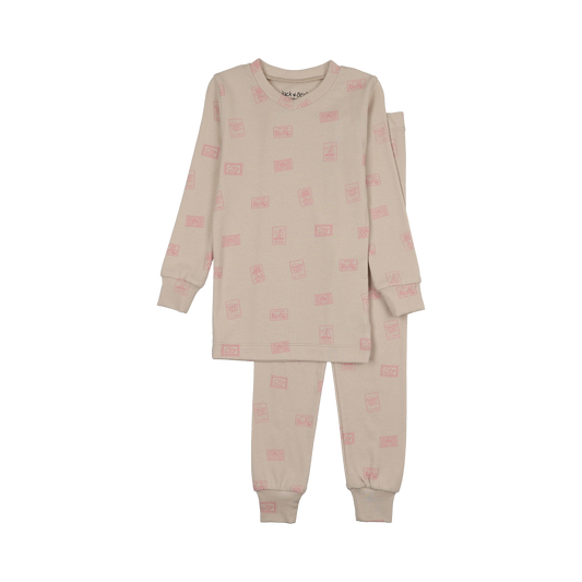 Stamps Pink PJ