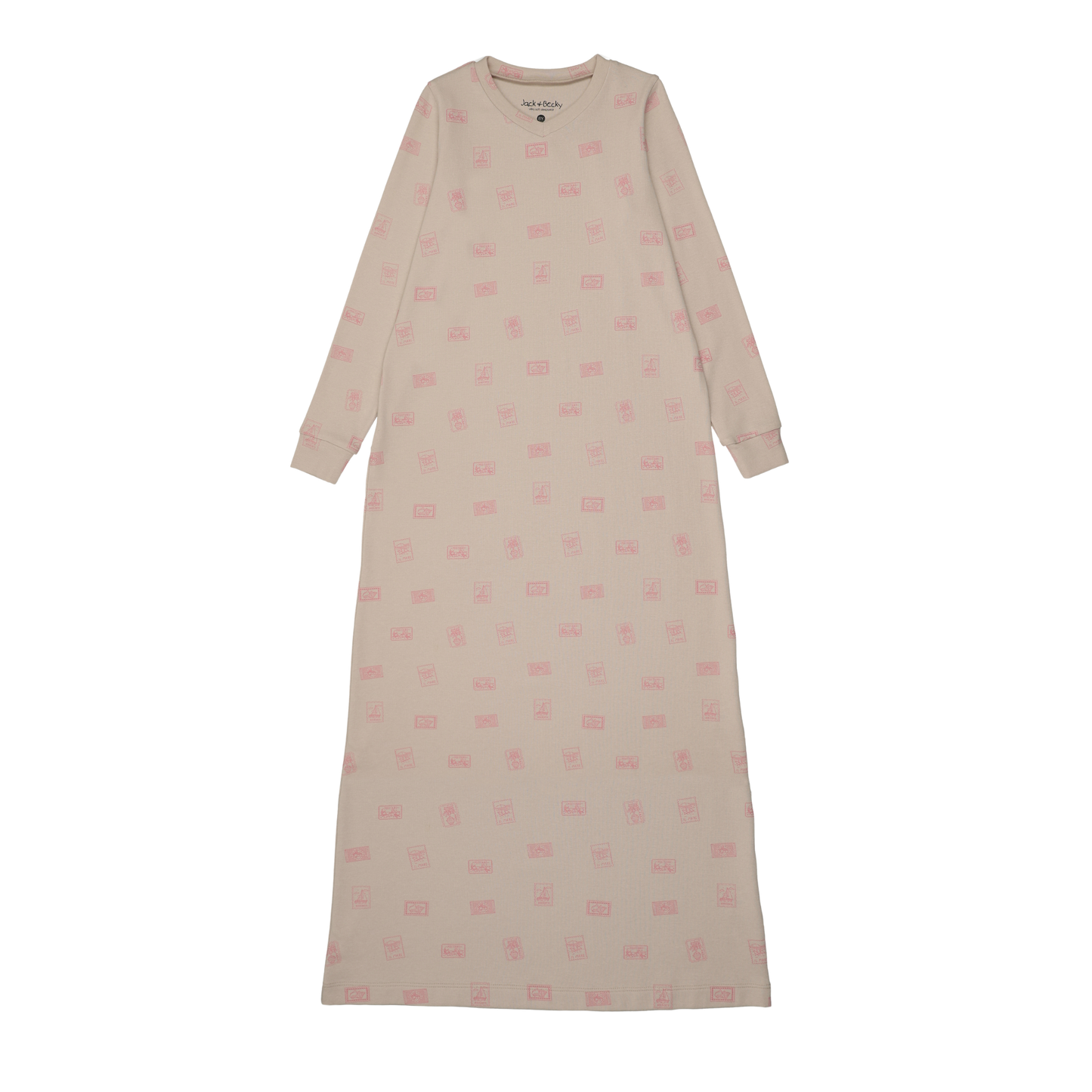 Stamps Pink Nightgown Long