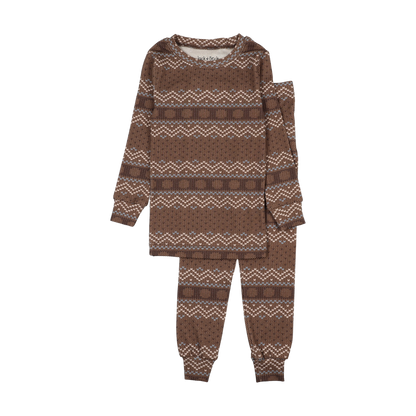 Fair Isle Boys Pajamas