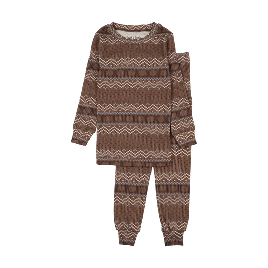 Fair Isle Boys Pajamas