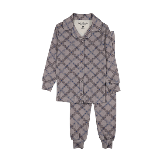 Plaid Boys Pajamas