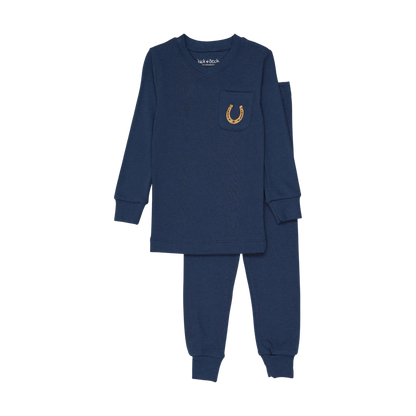 Horseshoe Navy Pajamas