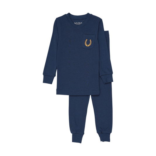 Horseshoe Navy Pajamas