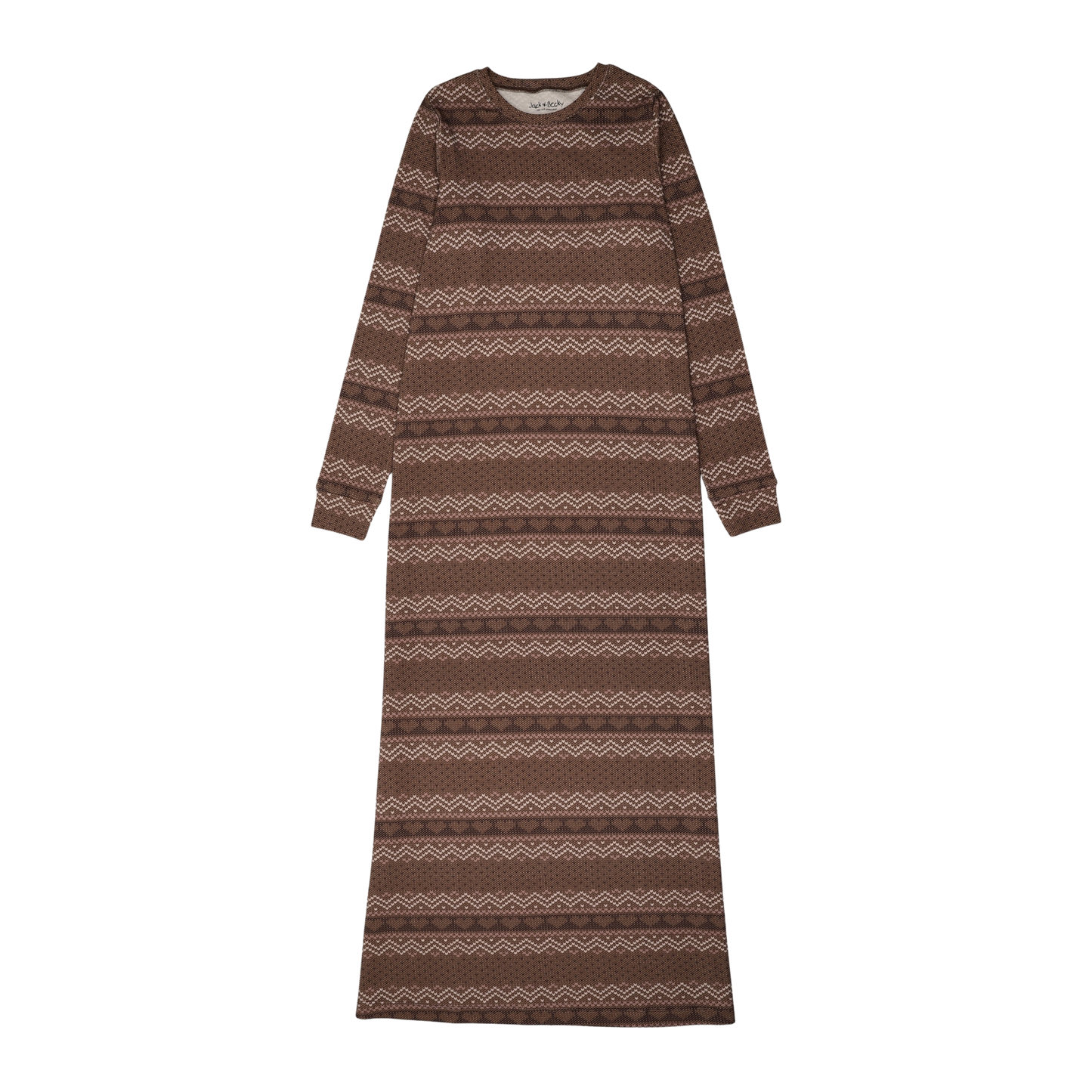 Fair Isle Nightgown Long