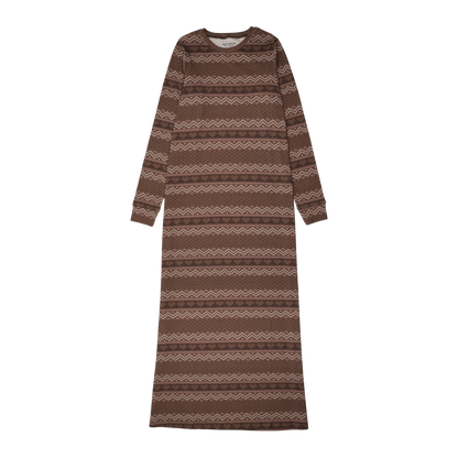 Fair Isle Nightgown Long