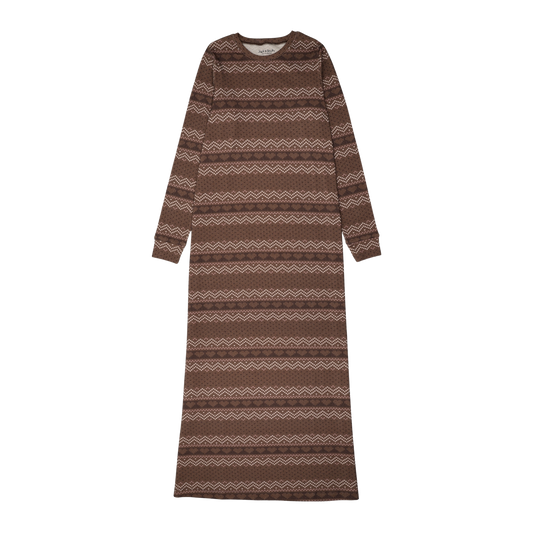 Fair Isle Nightgown Long