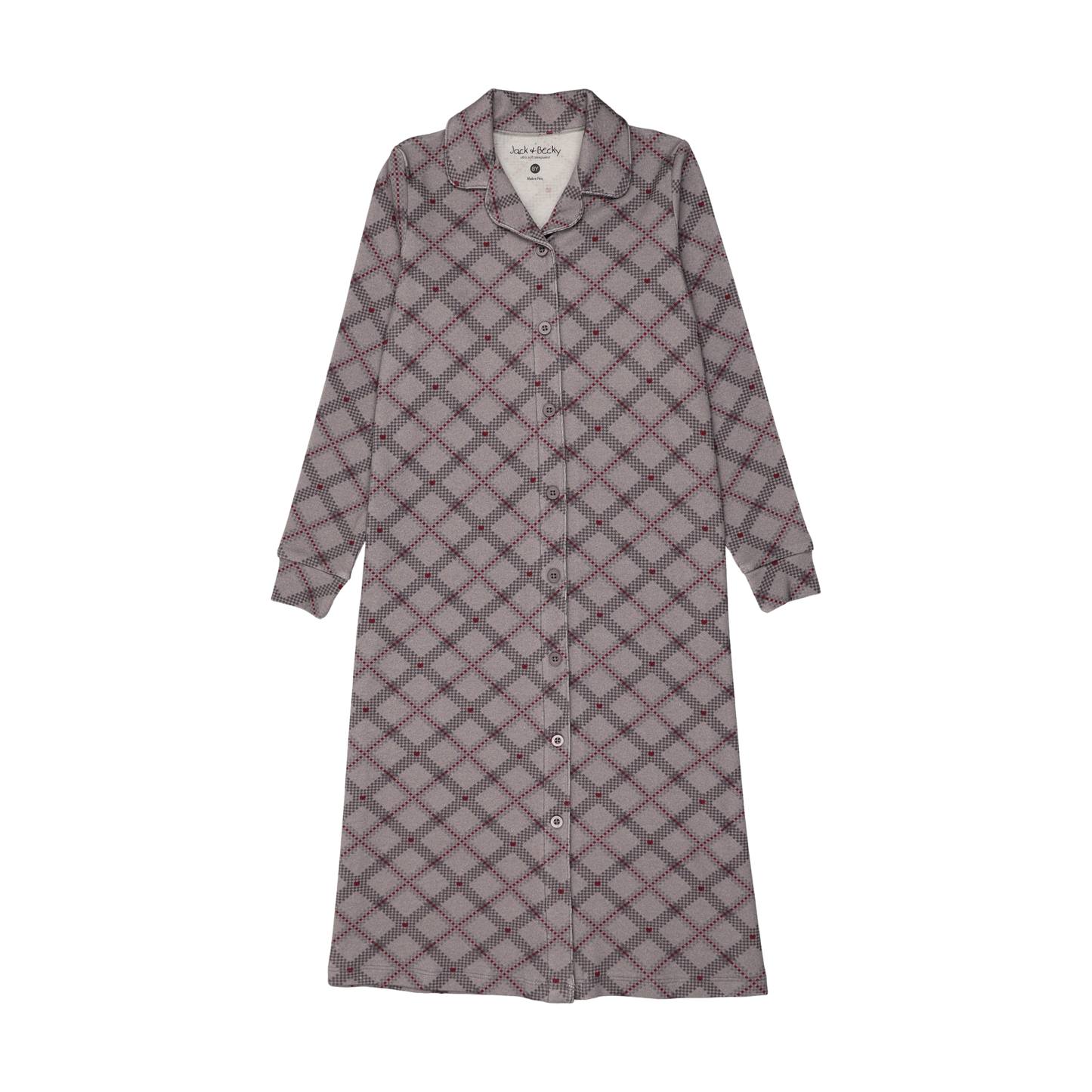 Plaid Nightgown Short