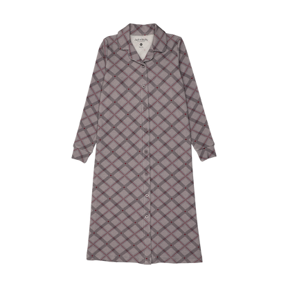 Plaid Nightgown Short