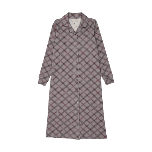 Plaid Nightgown Short