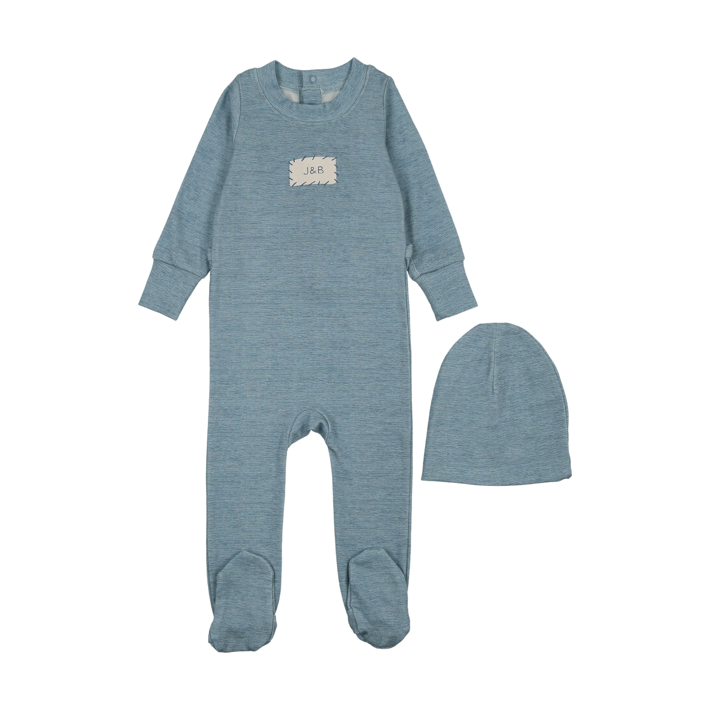 J&B Tag Blue Footie