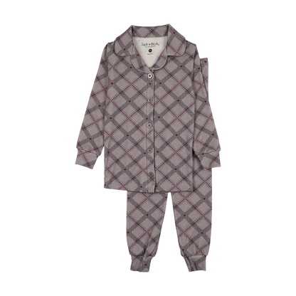 Plaid Girls Pajama