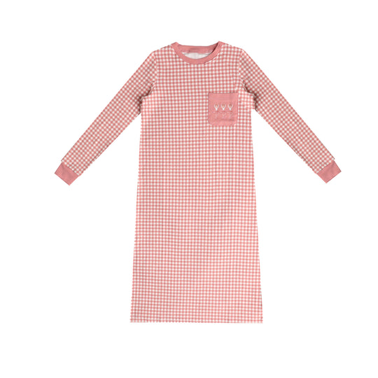 Gingham Valerian Nightgown